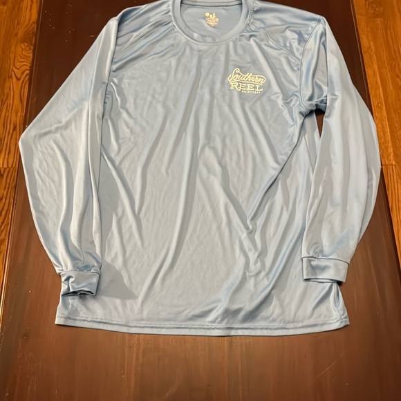 Southern Reel Other - Southern Reel Outfitters blue long sleeve fishing shirt size large